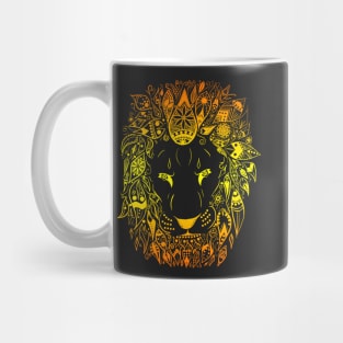 Gold Jungle King Mug